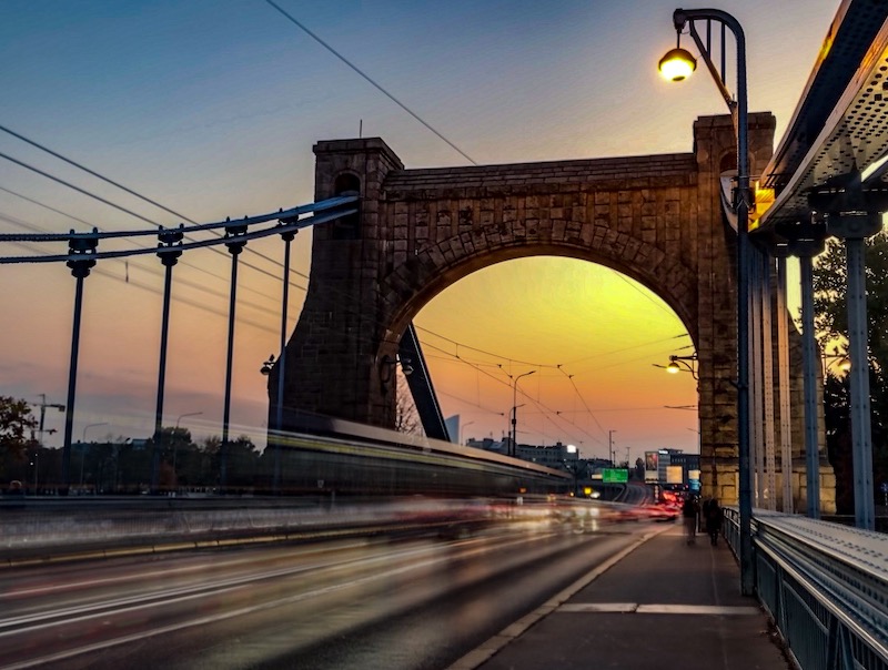 Most Grunwaldzki bridge in Wroclaw