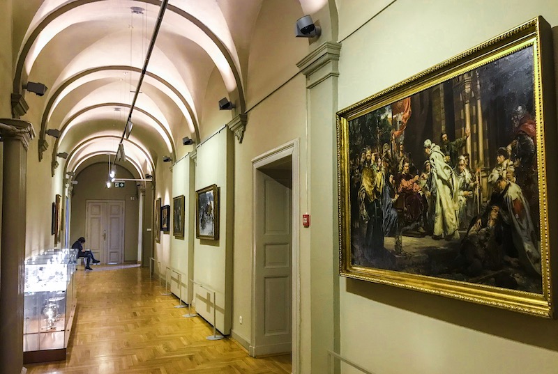 National Museum gallery in Wroclaw