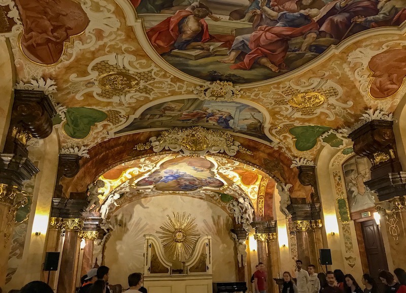Interiors of University of Wroclaw museum