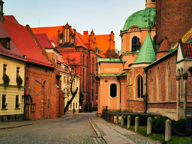 Ostrow Tumski Wroclaw