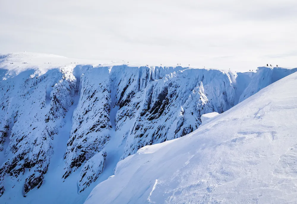 Sniezne Kotly summit in Karkonosze National Park