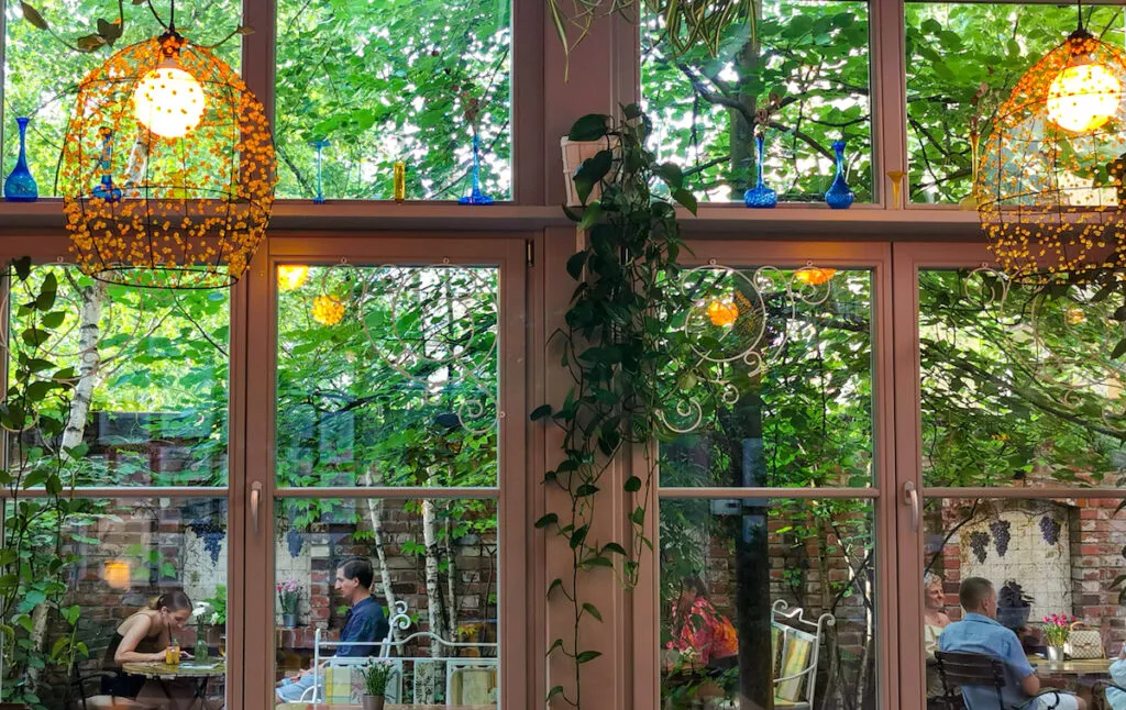 A restaurant in Leszno in Poland