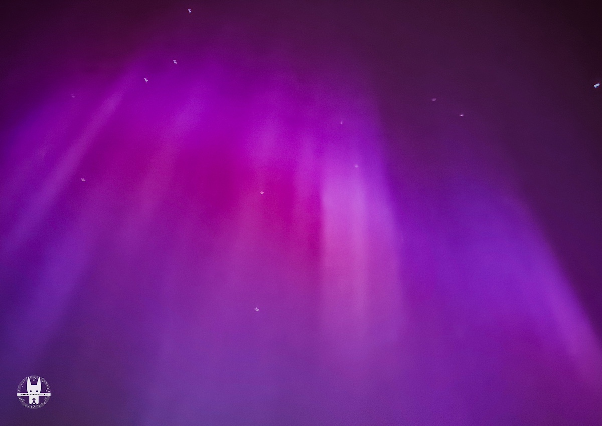 G5 Geomagnetic Storm Auroras as spotted in Wroclaw