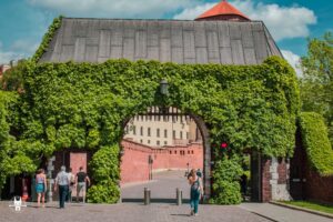 Wawel Castle in Krakow Old town