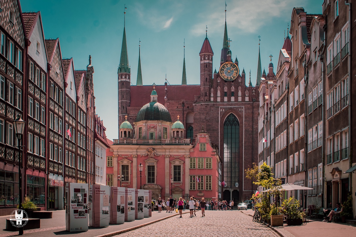 Captured during Gdansk Old Town walking tour