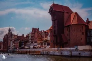 The historical Gdansk Crane