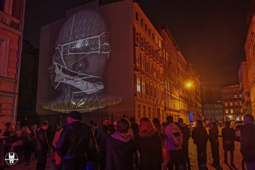 Kino Mural in Nadodrze Wrocław