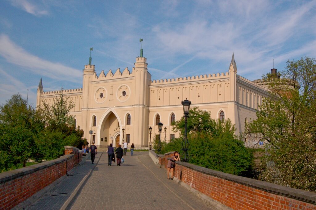 A view of Lublin Castle in Lublin Poland