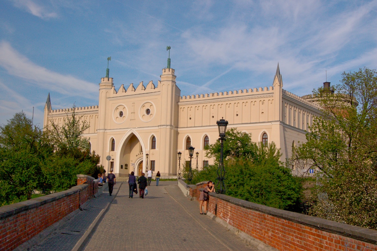 A view of Lublin Castle in Lublin Poland