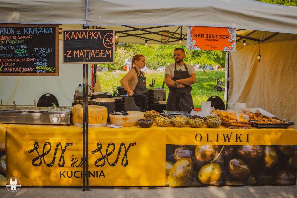 Ser jest Ser at Bulwar Dunikowskiego during Gastro Miasto Wrocław Food Festival