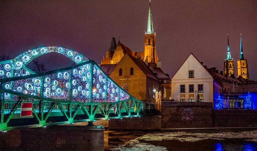 Dreamy Ostrow Tumski Wrocław on a city hidden gems walking tour