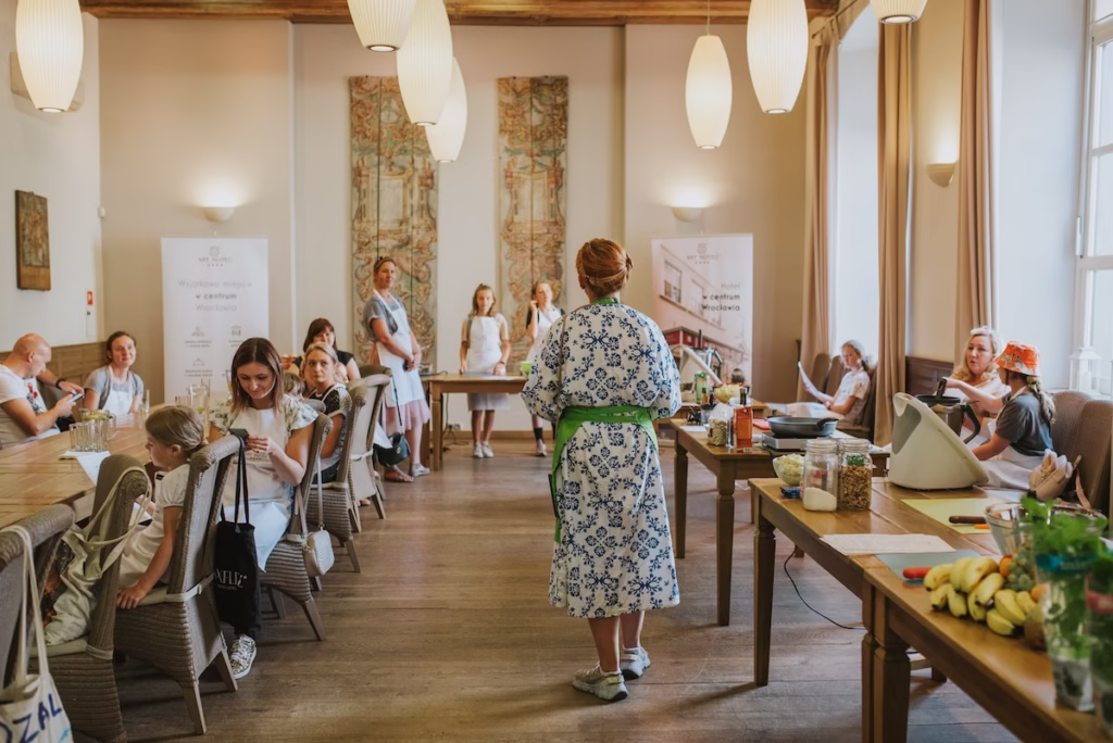 Team event in Art Hotel Wrocław Poland